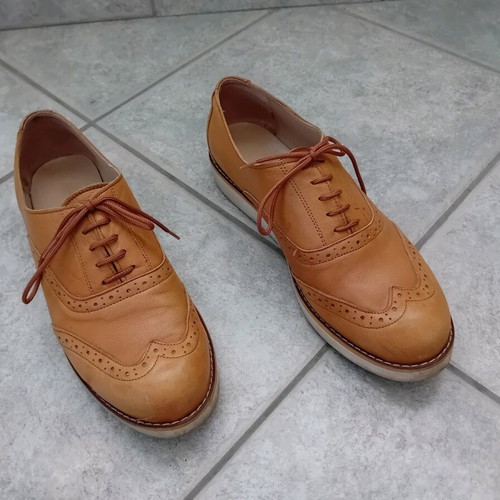 Women’s Oxford Tsakiris Mallas used, brown, size 41