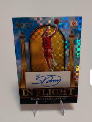 Siskauskas Gold Auto Select Panini Euroleague 2025-2026 autograph