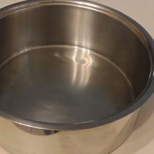 Cooking pot with lid used, 27cm diameter, 10cm height