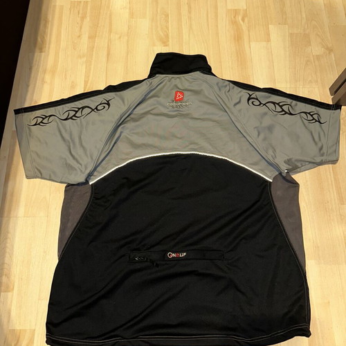 Rockrider vintage Y2K biking shirt XXL with back pockets