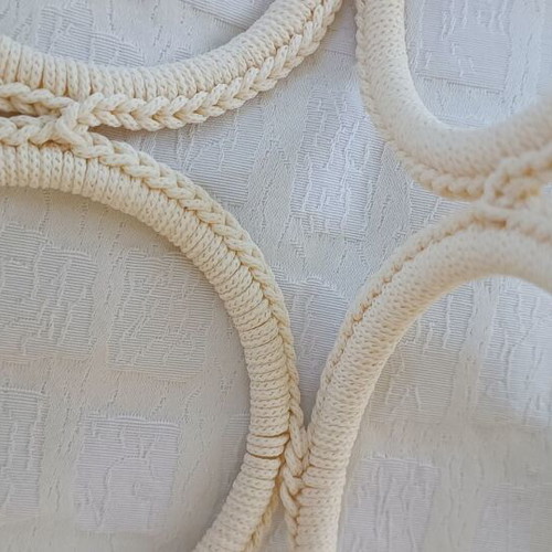 IKEA Scarf Hanger with 28 Rings like new, off-white