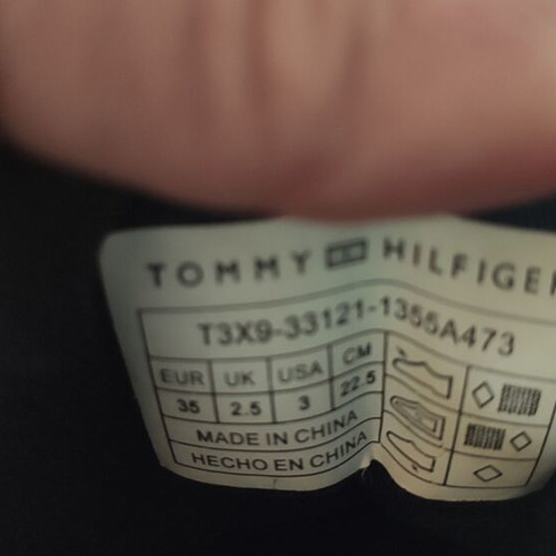 Tommy Hilfiger boys' shoes No36 used, white