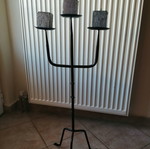 Metal candlestick used