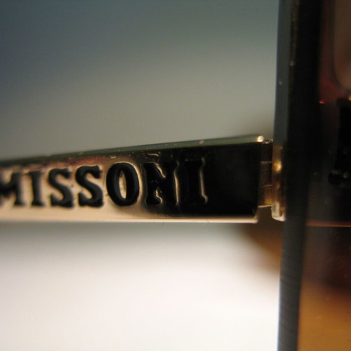Missoni MI 57303 sunglasses like new, gold color