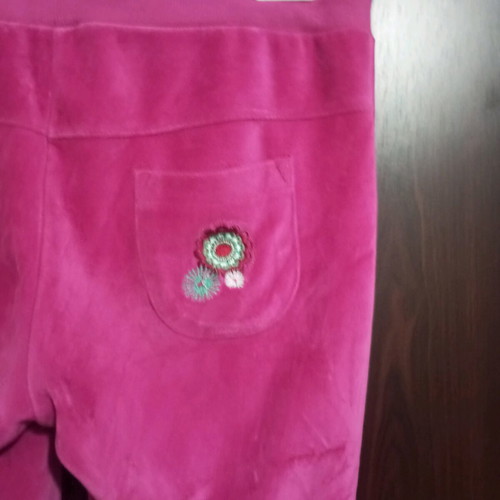 Velvet tracksuit used, pink, for 14 years old, 164cm