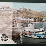 Serifos postcard new, harbor view