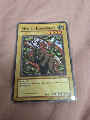 Mystic Horseman Yu-Gi-Oh! card used