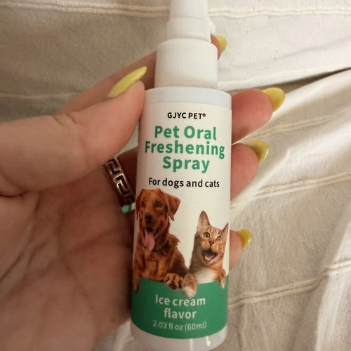 Pet Oral Freshening Spray ice cream flavor new