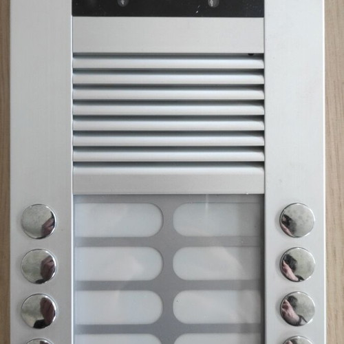 TCS Video 8-Button Intercom Panel for Apartment Building like new