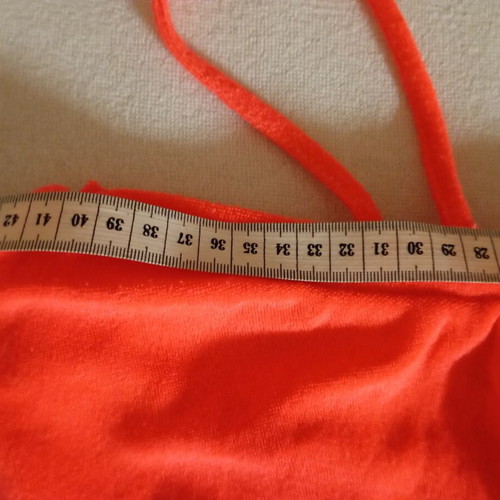 Beach jumpsuit red size M like new
