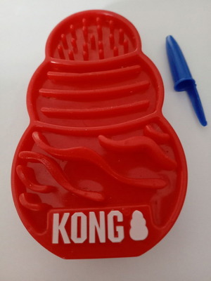 Kong Licks παιχνίδι σκύλου σαν καινούργιο με βάση βεντούζες