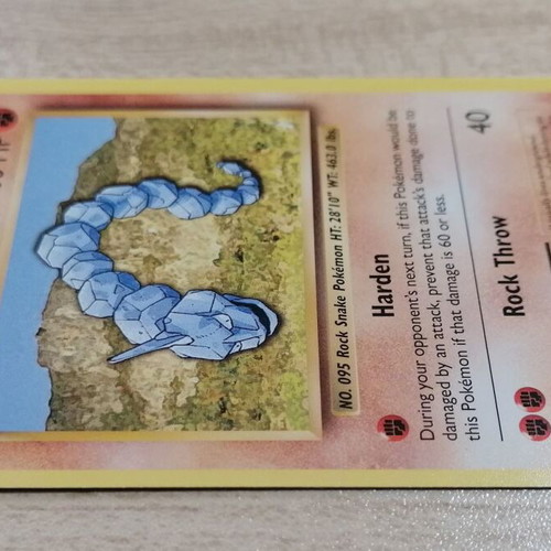 Pokémon Onix Evolutions 2016 card new