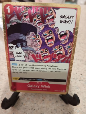 One Piece Galaxy Wink (OP07-016) new 500 Years into the Future