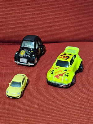 Toy cars used, rare, pack with small gift car