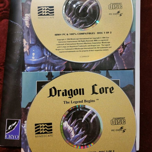 Dragon Lore: The Legend Begins PC game like new