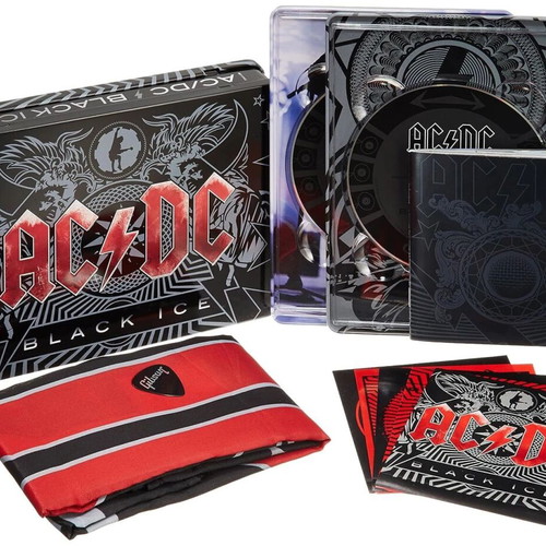AC/DC Black Ice Box Set Limited Edition Tin Box
