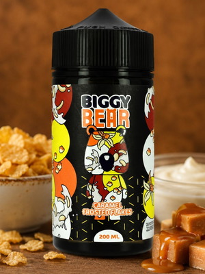 Biggy Bear Caramel Frosted Flakes 200ml new