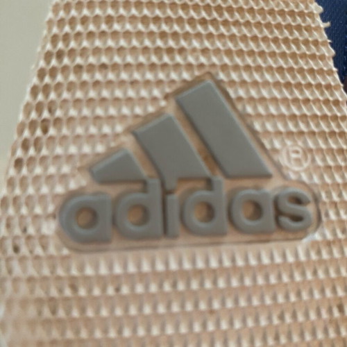 Adidas spikes sprint shoes size 38.5 like new white blue
