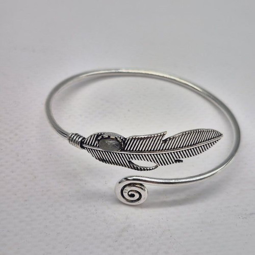 Labradorite Crystal Bracelet Silver Plated new