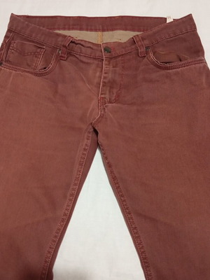 Men's burgundy jeans like new, size 32
