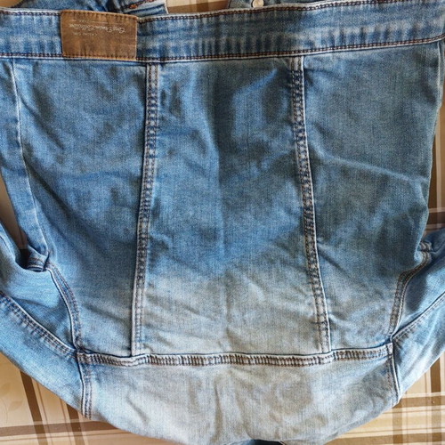Zara denim jacket for girl 7 years like new, size 122 cm
