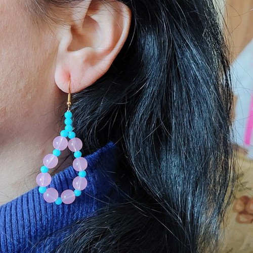 Handmade earrings new with care and love