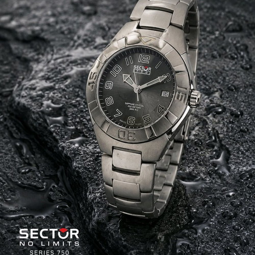 SECTOR No Limits 750 Diver | Swiss Made | ETA | Sapphire | 20 ATM | Premium Women's Watch