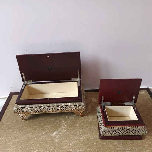 Antique jewelry boxes from 1950 like new
