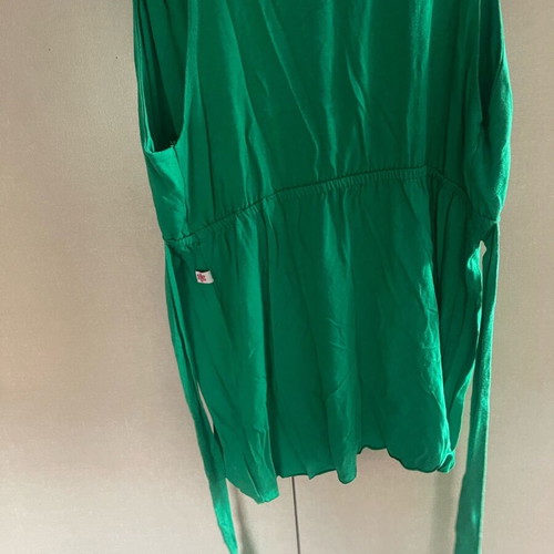 Pink Woman women's blouse used, green, size S/M