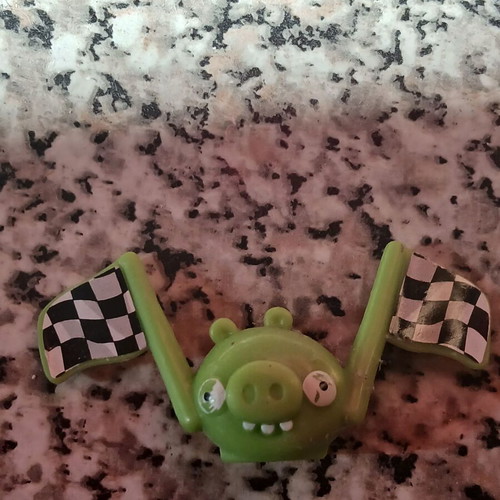 Angry Birds green pig collectible figure