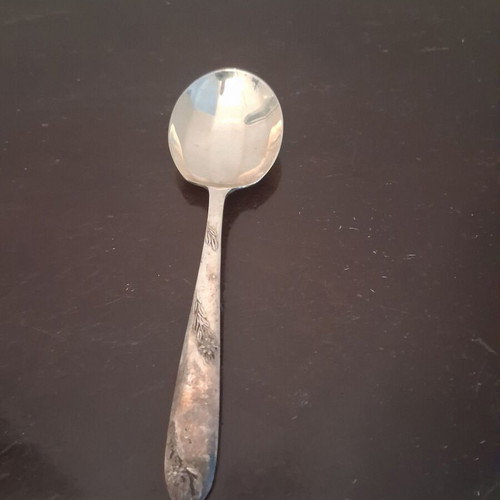 Angora vintage silver-plated spoon set, like new