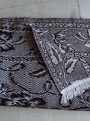 Wool sofa throw double-sided, like new