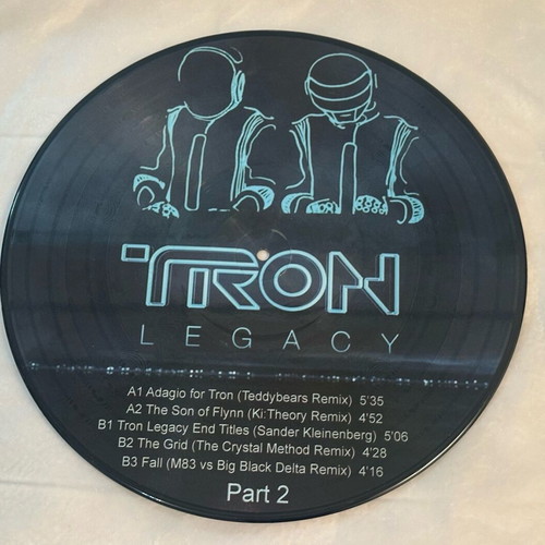 Daft Punk Tron: Legacy 4 picture disc vinyl like new