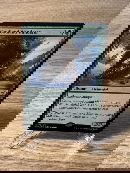 Woodland Wandere magic the gathering Battle for Zendikar