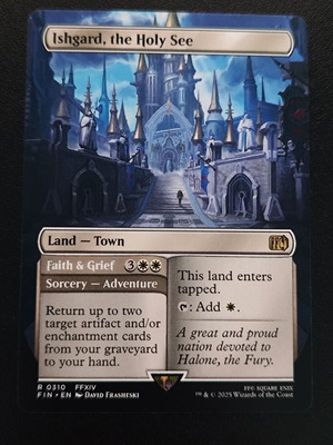 Ishgard the Holy See Magic The Gathering Final Fantasy κάρτα καινούργιο