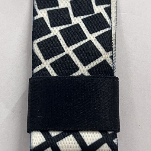 Swatch Pop Fire Works watch, black and white, women's