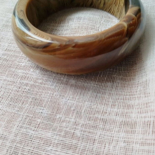 Bracelet like new, beige and brown
