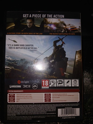 Battlefield Hardline PC used