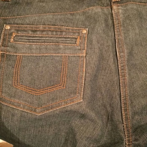 TCM Tchibo Urban Basics high-waisted jeans new, grey and blue