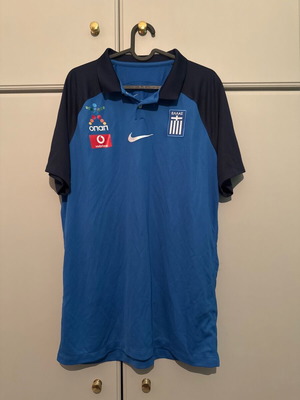 Greece National Polo Shirt size large like new