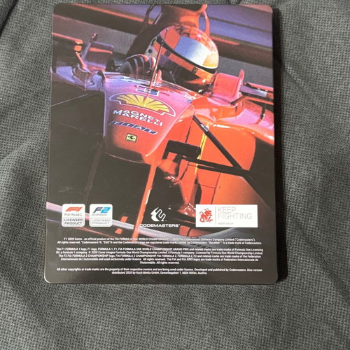 Formula 1 2020 steelbook game for PlayStation 4 like new