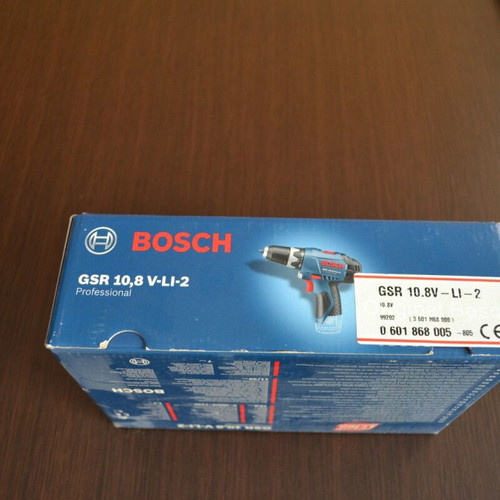 Bosch Pro GSR 10.8V-2-Li Ion Solo cordless screwdriver drill