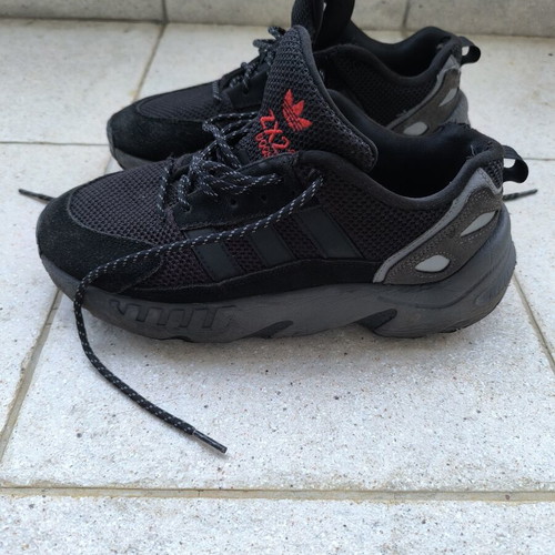 Adidas ZX 22 Boost sneakers used, black, size 41⅓