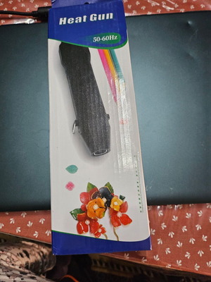 Heat gun πιστόλι θερμού αέρα καινούργιο στο κουτί του