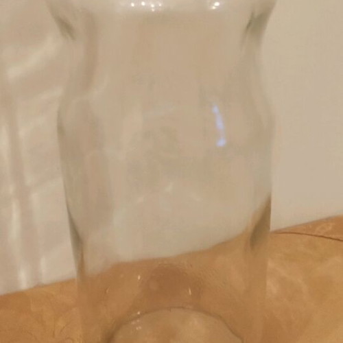 Bottle jug with lid 1lt, height 22cm, like new