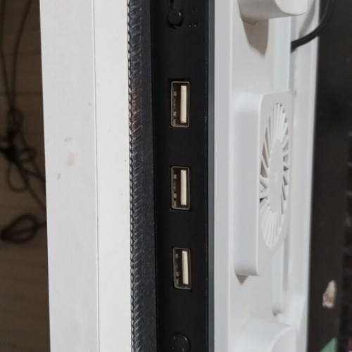 PS5 RGB Stand like new with cooling fan and dual controller charging