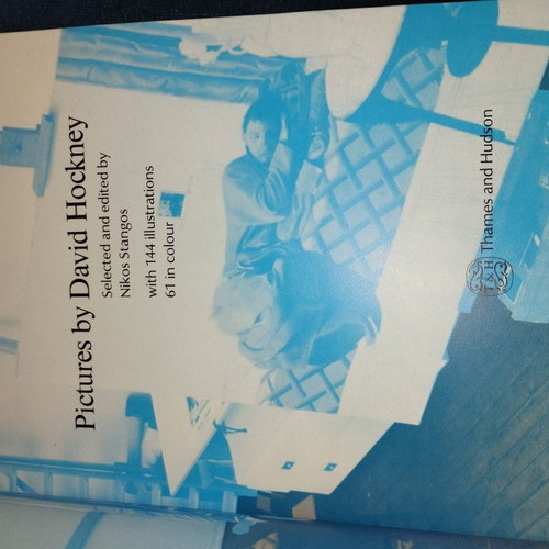 Pictures art book by David Hockney and Nikos Stangos, Thames and Hudson, 1979, English