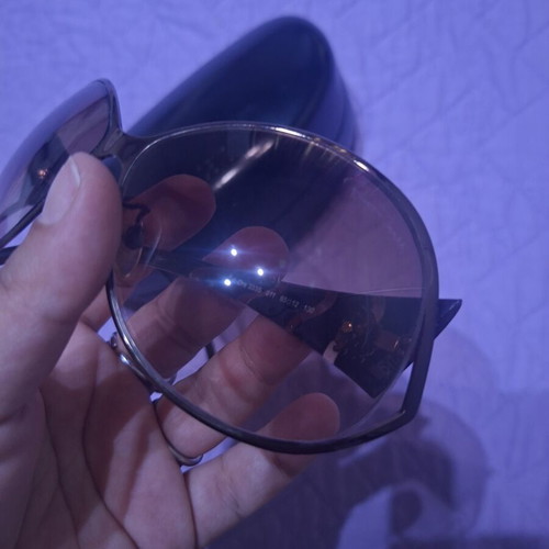 Roberto Cavalli sunglasses used, beige and brown gradient lenses with case