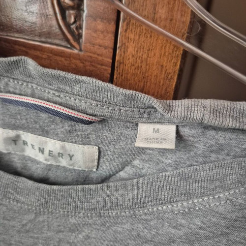 Trenery men's t-shirt size M like new, gray