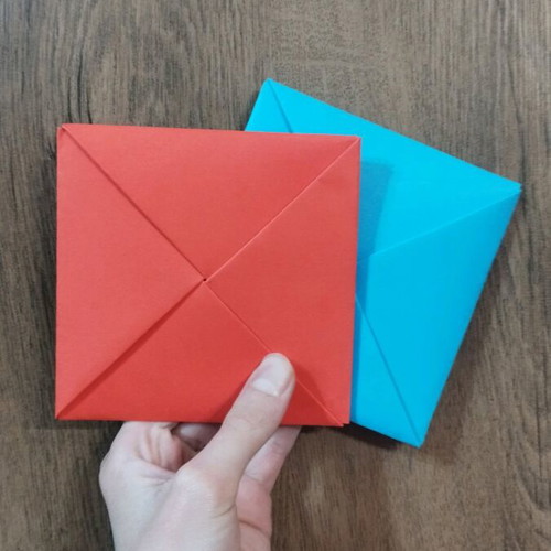 Ddakji made to order, handmade origami from Squid Game